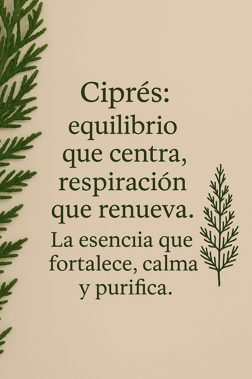 Aceite Esencial de Ciprés