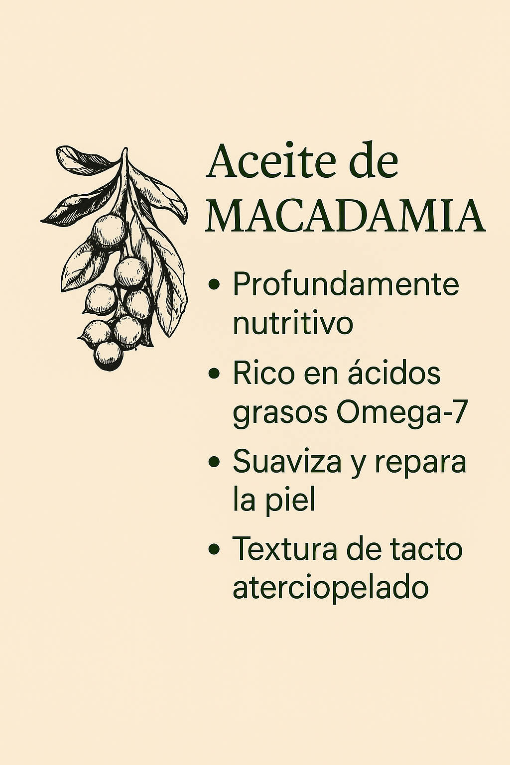 Aceite de Macadamia
