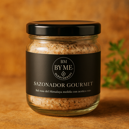 Sal del Himalaya Molida con aceites esenciales